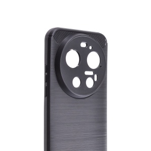 TPU maska BRUSHED za XIAOMI 17 ULTRA 2025 (6.90") crna - Img 2