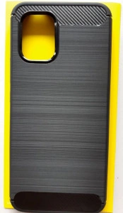 TPU maska BRUSHED za Xiaomi Mi Note 10 Lite 2020 (6.47") crna