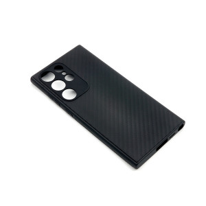 TPU maska CARBON 0.3mm za SAMSUNG SM-S918B, Galaxy S23 Ultra 2023 (6.8") CRNA - Img 2