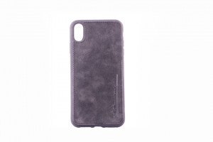 TPU maska LEATHER za iPhone XS MAX 2018 (6.5") crna ili crvena - Img 2