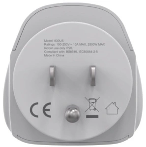 Travel Adapter A-AC-USMINTF Gembird, USA, 10A - Img 4