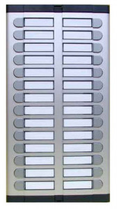 Urmet ugradna tastatura 925/224 sa 24 tastera u 2 kolone i mestom za mikrozvučnu jedinicu - Img 2