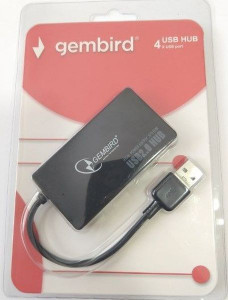 USB HUB, 4 porta, Gembird UHB-U2P4-02 USB2.0 - Img 2