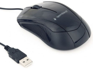 USB Opticki miš Gembird MUS-3B-02, 1000Dpi 3-button black/space USB - Img 3