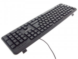 Žična USB tastatura Gembird KB-U-103 , 104 tastera, US raspored, crna - Img 2