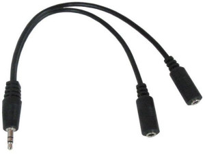 Audio adapter 1x3.5mm muški na 2x3.5mm stereo 10cm audio splitter kabl CCA-415 Gembird - Img 3
