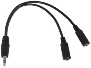 Audio adapter 1x3.5mm muški na 2x3.5mm stereo 10cm audio splitter kabl CCA-415 Gembird - Img 3