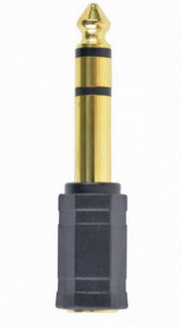 Audio adapter 1x6,35mm muški na 1x3,5mm ženski, Gembird A-6.35M-3.5F, pozlaćeni konektori - Img 3