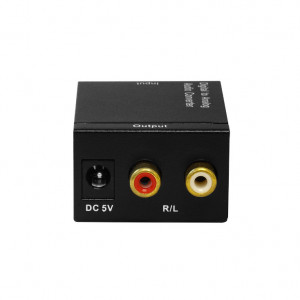 Audio digitalno analogni optički konverter SPDIF-D/A, Toslink kabl u pakovanju - Img 3