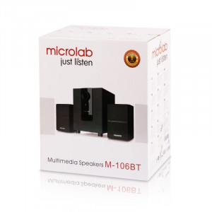 Bluetooth Zvučnici aktivni 2.1 Microlab M-106BT, 10W RMS - Img 5
