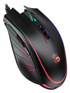 Gejmerski miš A4Tech A4-Q81-CURVE Bloody, NEON X-Glide, 500-3200 Dpi, USB - Img 3