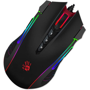 Gejmerski optički miš, A4Tech A4-J90S Bloody RGB, 2000Hz/100-8.000 Dpi, Black USB 125mm - Img 3