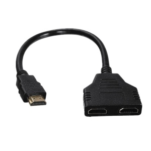 HDMI razdelnik, HDMI utikač na dve HDMI utičnice, H2H-300, rezolucija 1080P - Img 2