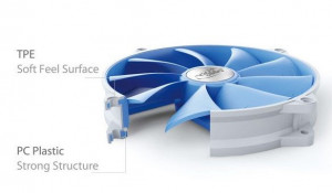 Hladnjak kućista 120x120x26mm, DeepCool UF140, ball bearing ventilator, 700-1200rpm - Img 2