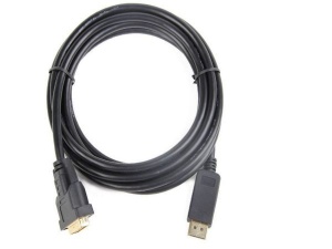 Kabl DisplayPort na DVI-D dual link (24+1) muški na muški, Gembird CC-DPM-DVIM-3M, duž. 1.0m ili 1.8m ili 3.0m - Img 2