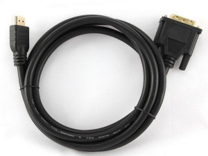 Kabl HDMI na DVI-D single link (18+1) Gembird CC-HDMI-DVI-6, muški na muški 1,8m - Img 2