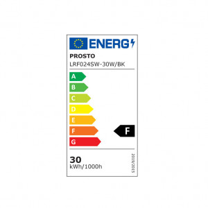 LED reflektor sa senzorom pokreta 30W, Prosto LRF024SW-30W/BK 6000K, crni - Img 4