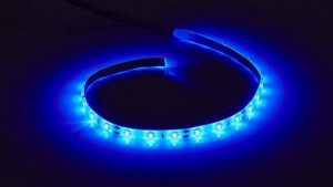 LED traka za kućište računara Gembird GCLD04BU LED traka, SATA konektor, 40, 50 ili 100cm - Img 2