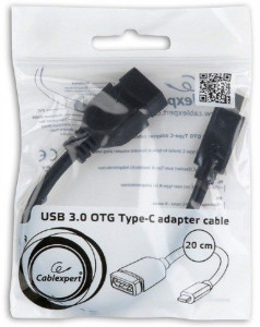 OTG kabl USB 3.0 na Type C muški, GEMBIRD A-OTG-CMAF3-01, 15cm - Img 2