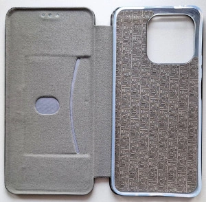 Preklopna futrola Flip Leather za Honor X8A 2023 (6.7") crna