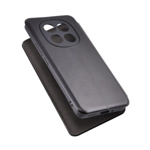 Preklopna futrola Flip LEATHER za XIAOMI Redmi Note 14 Pro 5G 2025 (6.67") crna