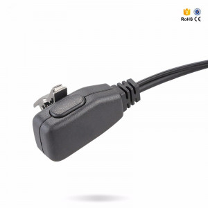 Slušalica s mikrofonom i akustičnom tubom EP-2XK za voki voki Samcom CP-446S, Samcom CP-120, Samcom S-446, Samcom FT-18, Kenwood 2PIN konektor - Img 5