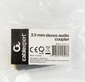 Stereo audio spojnica, nastavak 3.5 mm zensko-zenski Gembird A-3.5FF-01 - Img 2