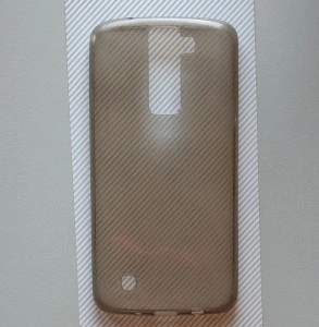 TPU 0.3mm ultra tanka maska za LG K8 K350N (5.0") 2016, smoke
