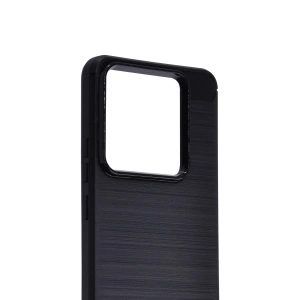 TPU maska BRUSHED za XIAOMI 14T, Xiaomi 14T Pro (6.67" ) crna - Img 2