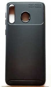 TPU maska CARBON za Samsung Galaxy M30 2019 (6.4") crna - Img 2