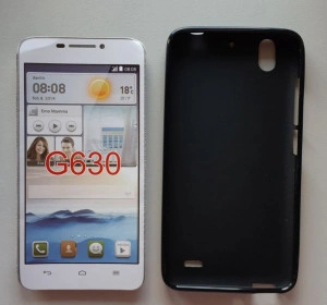TPU Pudding maska za Huawei Ascend G630, crna