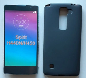 TPU Pudding maska za LG Spirit 4G (4.7") 2015, crna