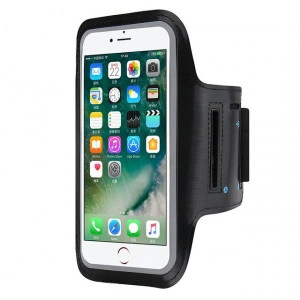 Univerzalna futrola oko ruke, za telefone dijagonale ekrana 6.3 - 6.7" (Crna)