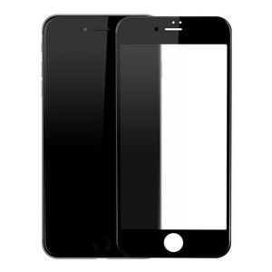 Zaštitno kaljeno staklo 5D Full Glue za iPhone 7, iPhone 8, iPhone SE 2020 (4.7 ") crni ili beli rub - Img 1