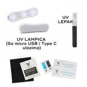 Zaštitno staklo 5D UV GLUE za Samsung SM-G973F Galaxy S10 2019 (6.1") zakrivljeno, providno - Img 2