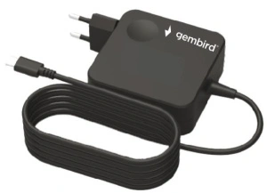 Adapter Punjač za laptop Gembird NPA-AC9D, 65W, kabl 2m USB TYPE C, 5V/3A,9V/3A,12V/3A,15V/3A,20V/3.25A