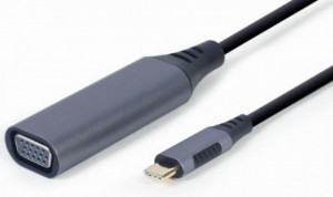 Adapter Type-C muški na VGA 15 pin ženski, Gembird A-USB3C-VGA-01 - Img 2