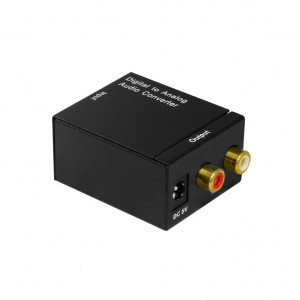 Audio digitalno analogni optički konverter SPDIF-D/A, Toslink kabl u pakovanju - Img 4