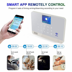 Bežični GSM plus WiFi alarm Wolf Guard YL-007M3GB sa jednim PIR senzorom na 9V - Img 8