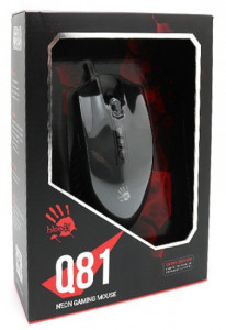 Gejmerski miš A4Tech A4-Q81-CURVE Bloody, NEON X-Glide, 500-3200 Dpi, USB - Img 4