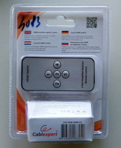 HDMI interface SWITCH, 5 portova, Gembird DSW-HDMI-53, daljinski - Img 4