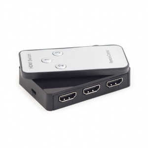 HDMI interface SWITCH s 3 porta, Gembird DSW-HDMI-34, daljinski upravljač - Img 4