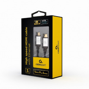 HDMI kabl 2.0 Gembird CCB-HDMIL, ethernet support 3D/4K TV "Select Plus Series" 2m, 3m ili 5m - Img 2
