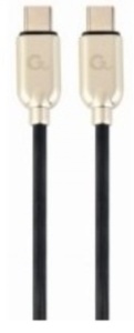 Kabl Type C na TYPE C, Gembird CCC-USB2-CMCM60-1.5M, 60W punjenje, dužina 1,50 m - Img 2