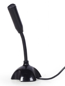 Mikrofon za računar, Gembird MIC-DU-02, savitljivo telo, USB povezivanje