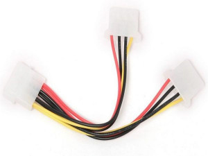 MOLEX 4-pin splitter kabl 15cm, Gembird CC-PSU-1