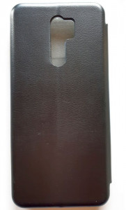 Preklopna futrola FLIP LEATHER za Xiaomi Redmi 9 2020 (6.53") crna - Img 3