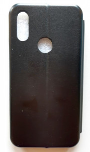 Preklopna futrola Leather za Xiaomi REDMI 7 2019 (6.26"), crna - Img 3