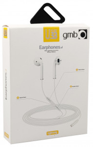 Slušalice žične s mikrofonom, Gembird BHP-U33, konektor iPhone 1xLightning 8-pin, bele - Img 2