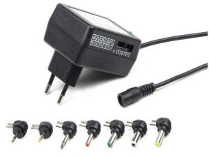 Strujni adapter ispravljač univerzalni 3-12 VDC Gembird EG-MC-009, 24W